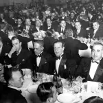 Foto do banquete em homenagem à Cásper Líbero - 10