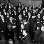 Foto do banquete em homenagem à Cásper Líbero - 13