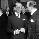 Foto do banquete em homenagem à Cásper Líbero - 14