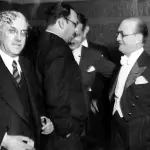 Foto do banquete em homenagem à Cásper Líbero - 15