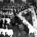 Foto do banquete em homenagem à Cásper Líbero - 4