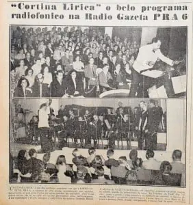 Foto da página do jornal A Gazeta