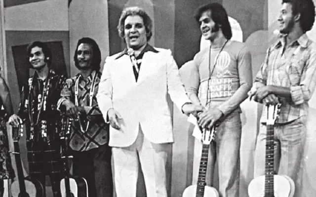 Imagem da TV Gazeta no ano de 1977
